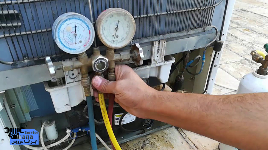 تنظیم گاز یخچال ال جی