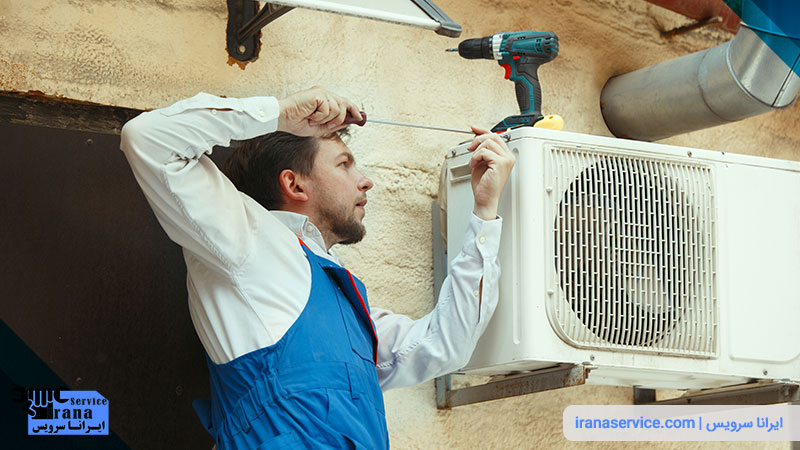 بررسی علت خرابی کولر گازی در محل
